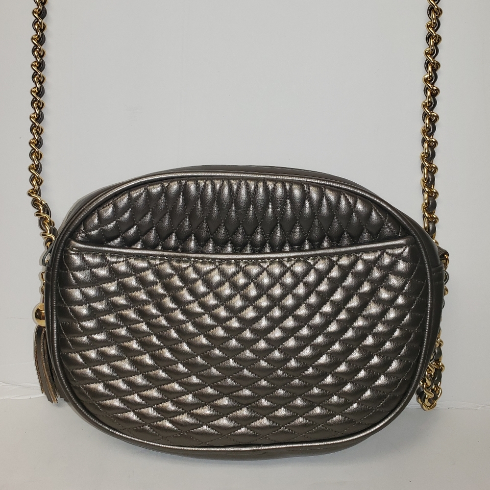 Ande brand gold and grey hand bag